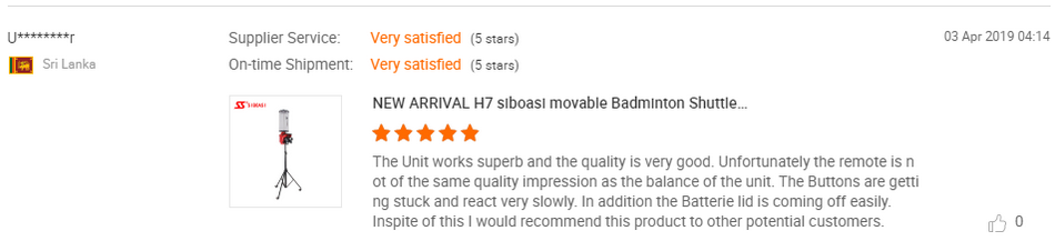 badminton feeder