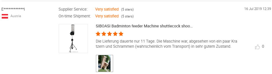 badminton shuttle machine