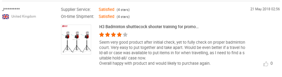 siboasi badminton machine
